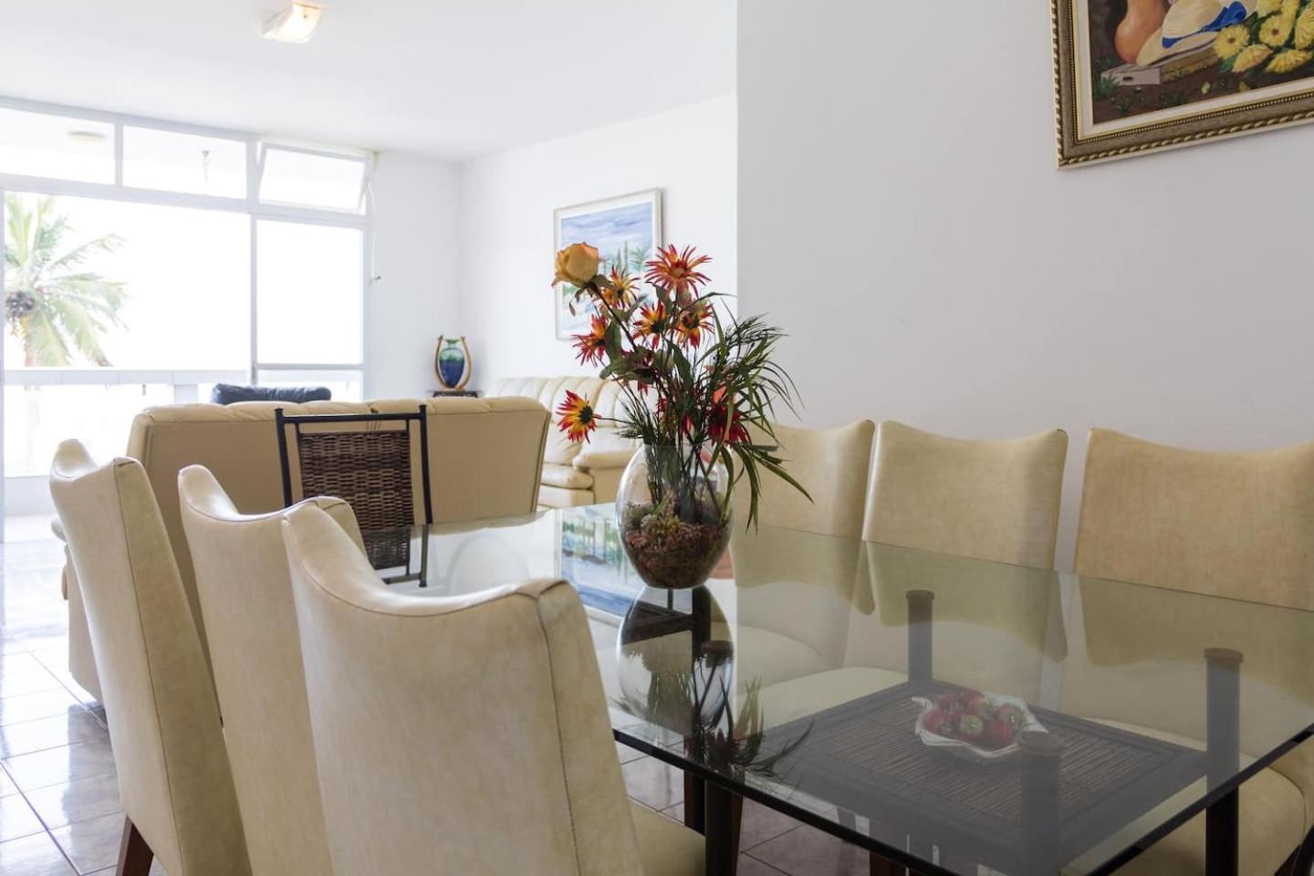 Pitangueiras Frente Total Mar Pe Na Areia Apartment Guaruja Ngoại thất bức ảnh