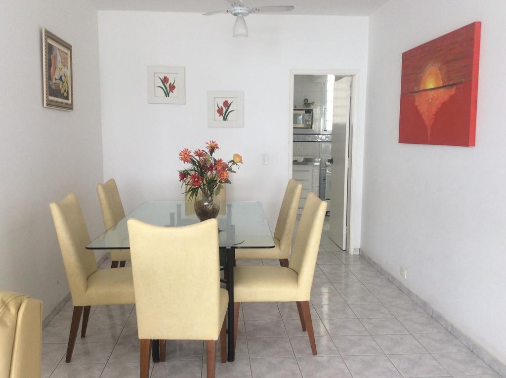 Pitangueiras Frente Total Mar Pe Na Areia Apartment Guaruja Ngoại thất bức ảnh